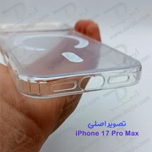 خرید قاب کریستالی شفاف مگنتی iPhone 17 Pro Max