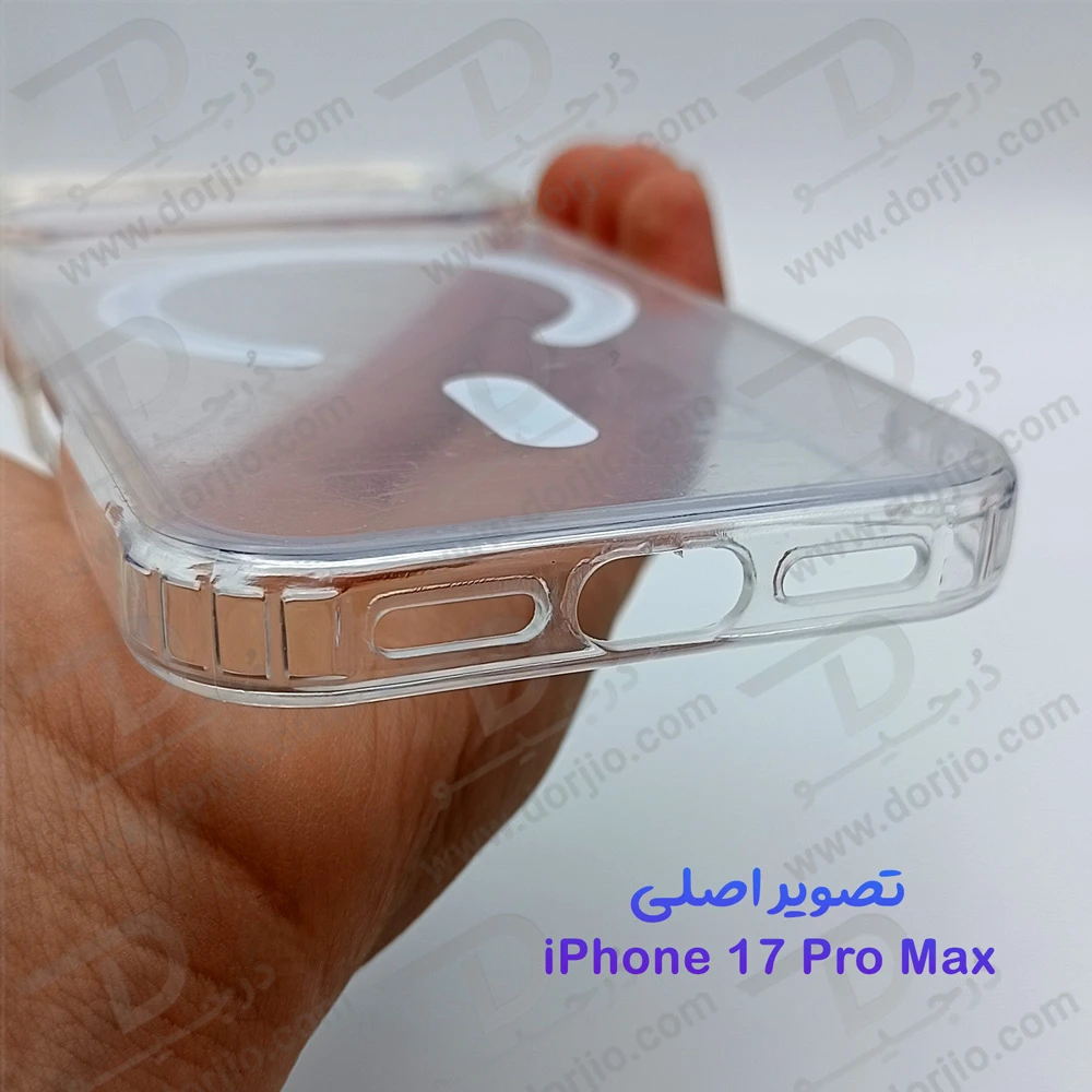 خرید قاب کریستالی شفاف مگنتی iPhone 17 Pro Max خرید قاب کریستالی شفاف مگنتی iPhone 17 Pro Max