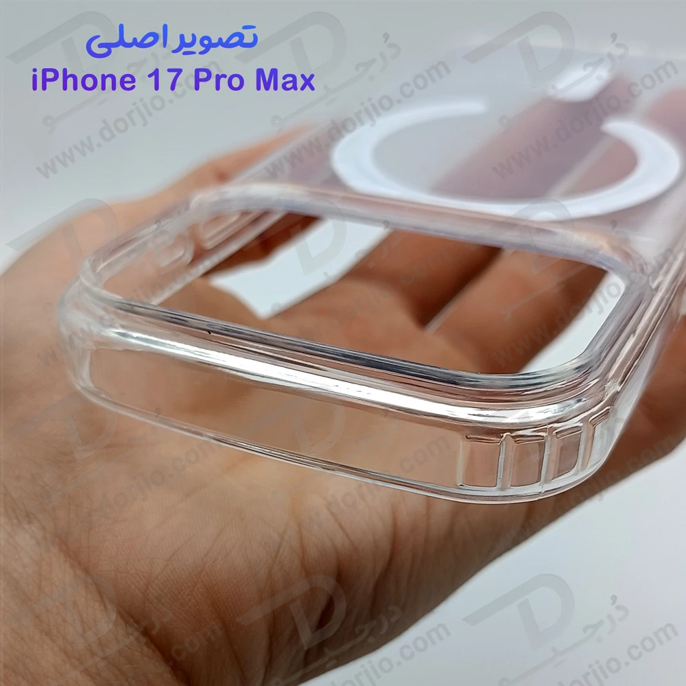 خرید قاب کریستالی شفاف مگنتی iPhone 17 Pro Max خرید قاب کریستالی شفاف مگنتی iPhone 17 Pro Max