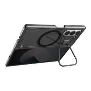 خرید قاب کریستالی مگ سیف کمرا استند Samsung Galaxy Z Fold 7 مارک نیلکین مدل Iceblade Fold Magnetic