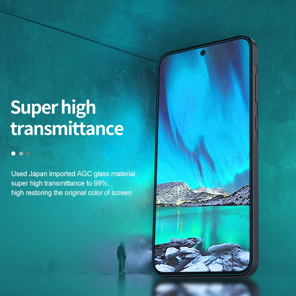 خرید محافظ صفحه نمایش شیشه ای Samsung Galaxy A35 مارک نیلکین مدل H+Pro