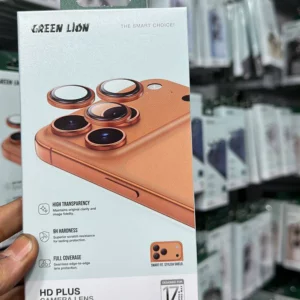 خرید محافظ لنز دوربین رینگی iPhone 17 مارک Green Lion مدل HD Plus Camera