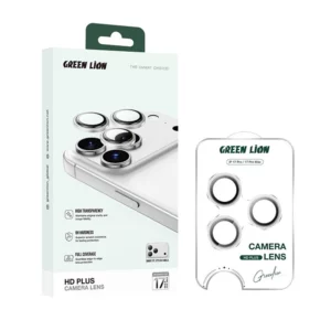 خرید محافظ لنز دوربین رینگی iPhone 17 مارک Green Lion مدل HD Plus Camera
