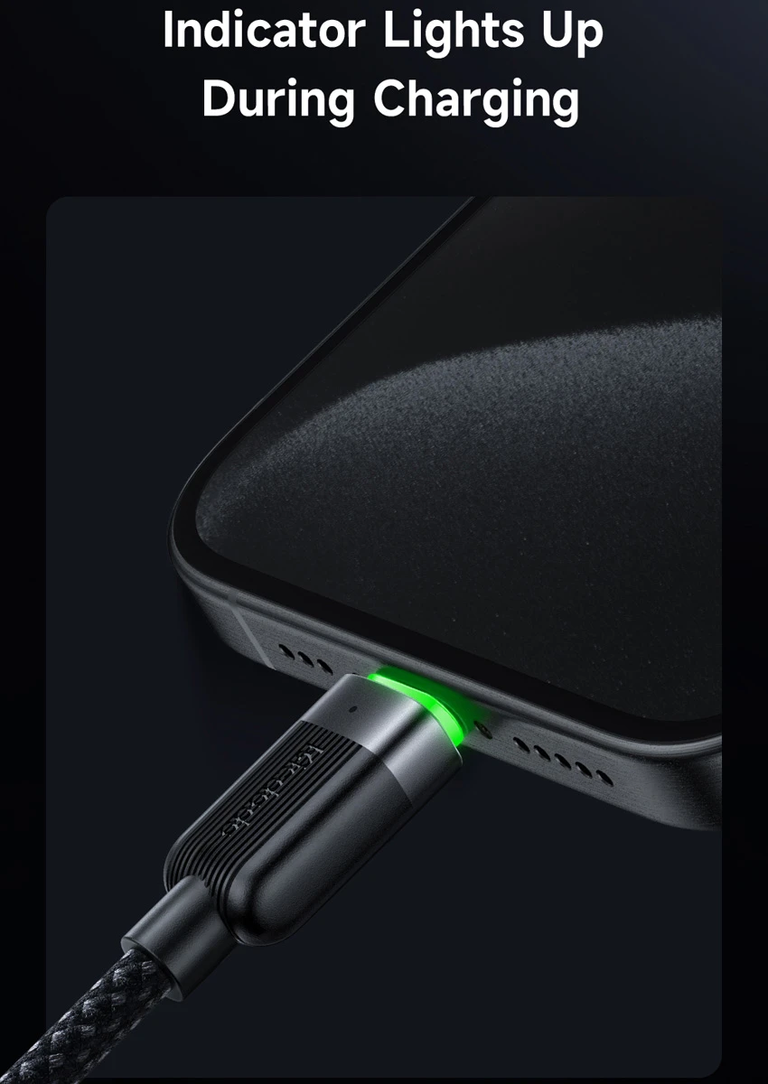 خرید کابل شارژ مغناطیسی 60 وات 1.2 متری دو سر Type-C مارک مک دودو مدل CA-200