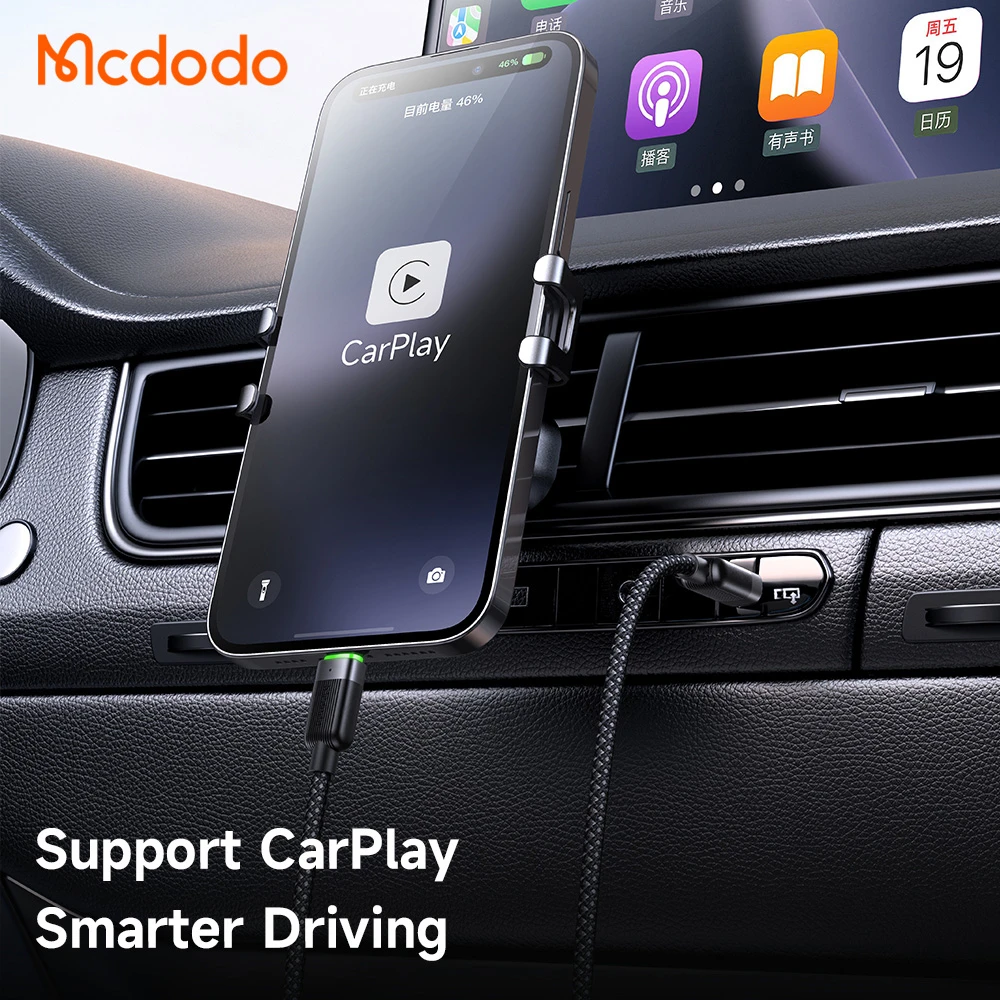 خرید کابل شارژ مغناطیسی 60 وات 1.2 متری دو سر Type-C مارک مک دودو مدل CA-200