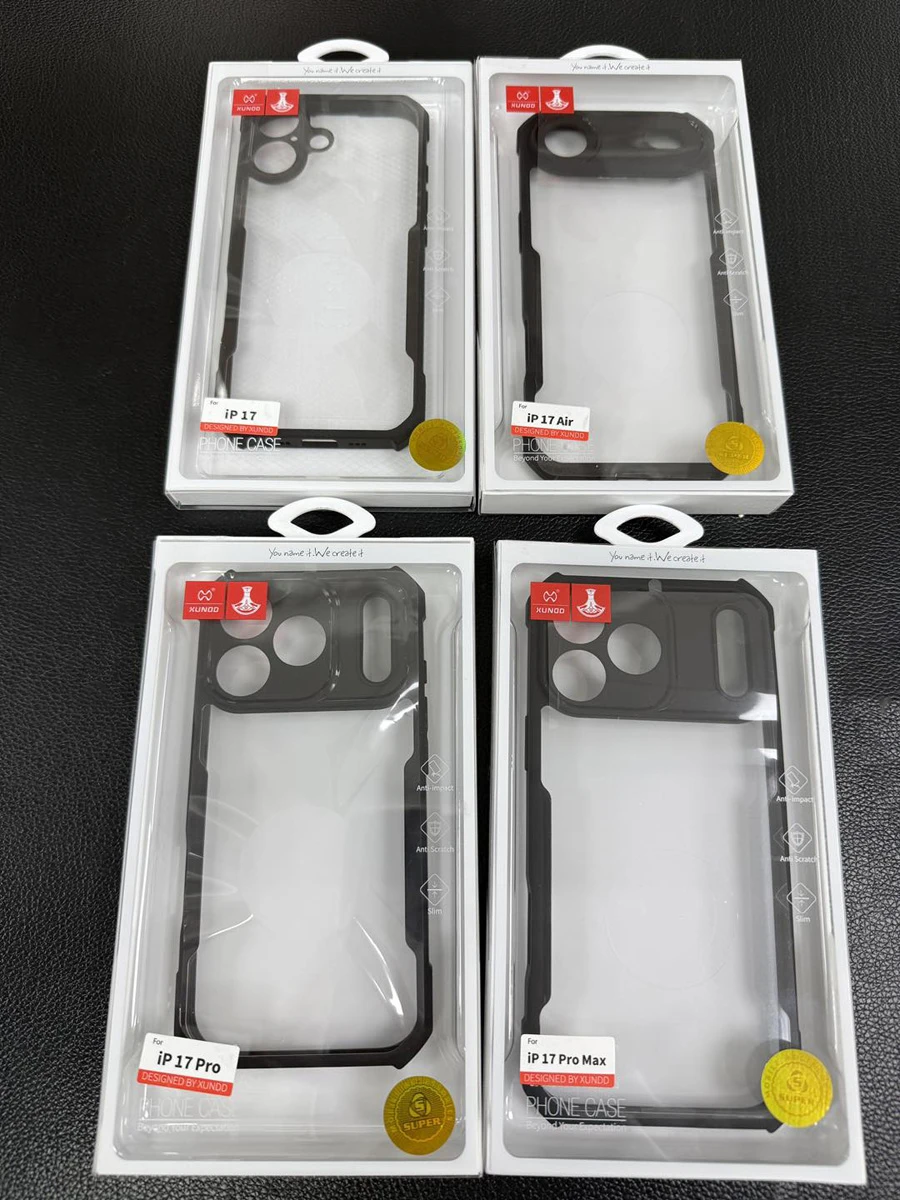 خرید کریستال شیلد شفاف iPhone 17 Pro Max مارک XUNDD سری Beatle
