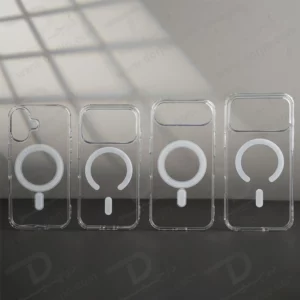 خرید کریستال کاور شفاف مگ سیف iPhone 17 Air مارک Spigen