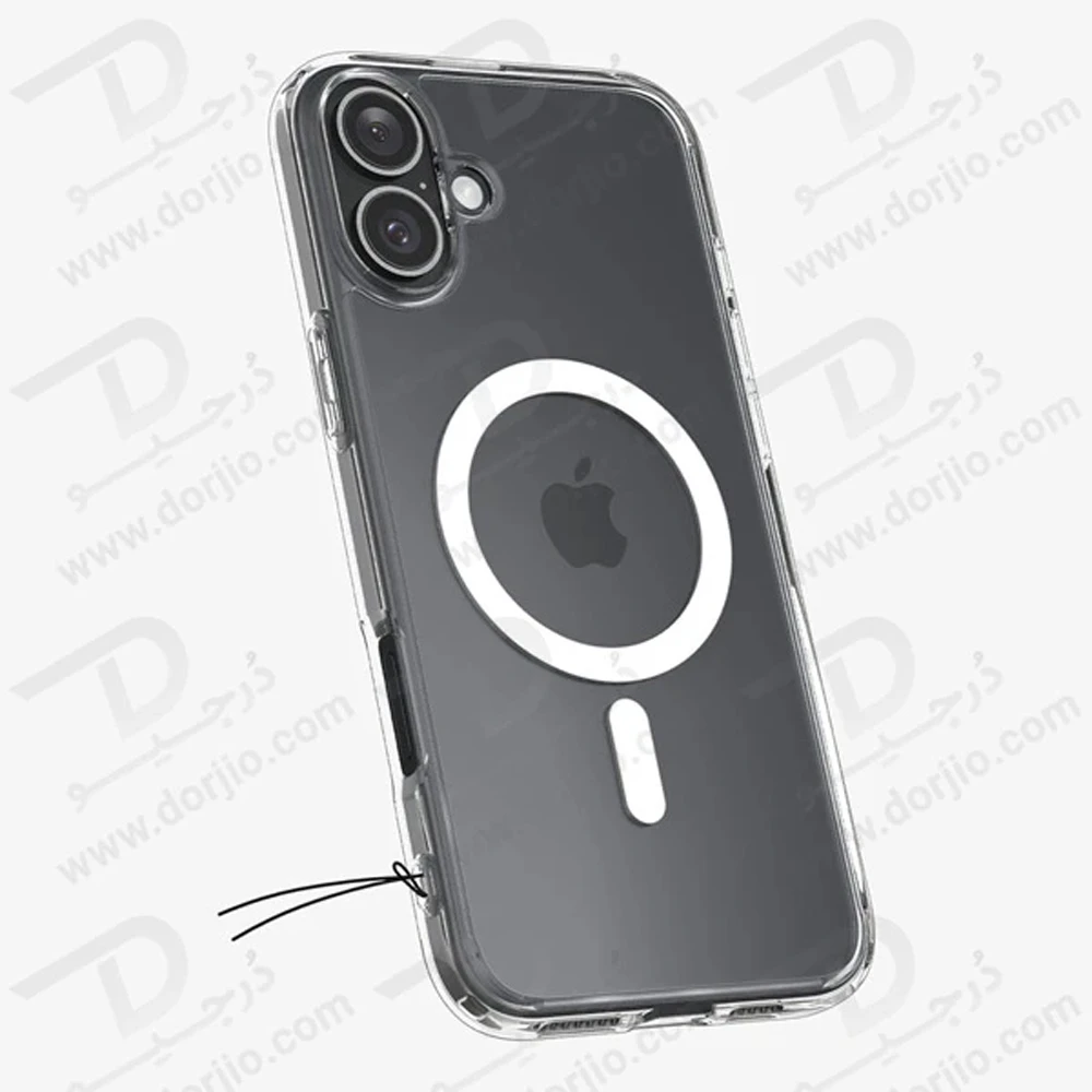 خرید کریستال کاور شفاف مگ سیف iPhone 17 مارک Spigen