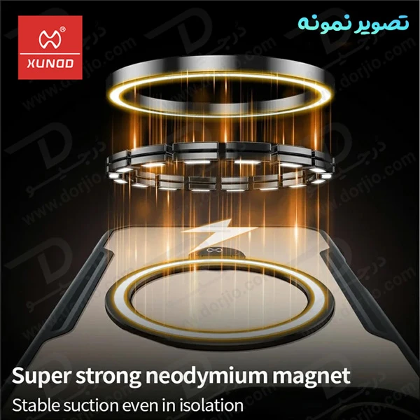 خرید گارد شفاف رینگ استند مگ سیف iPhone 17 Pro مارک XUNDD سری Beatle Holder