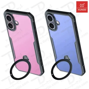 خرید گارد شفاف رینگ استند مگ سیف iPhone 17 مارک XUNDD سری Beatle Holder