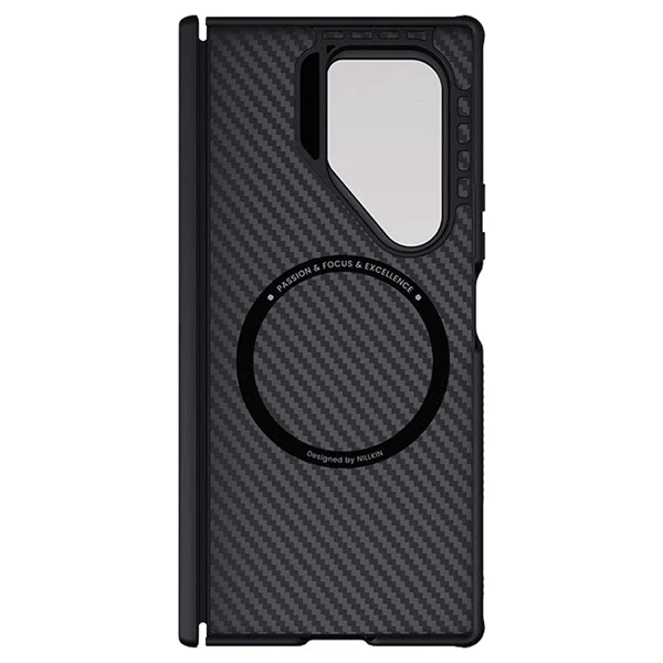 خرید گارد مگنتی کربنی کمرا استند شیشه ای Samsung Galaxy Z Fold 7 مارک نیلکین مدل CarboProp