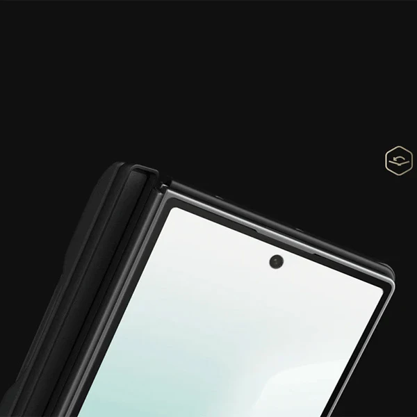 خرید گارد مگنتی کربنی کمرا استند شیشه ای Samsung Galaxy Z Fold 7 مارک نیلکین مدل CarboProp با درگاه قلم