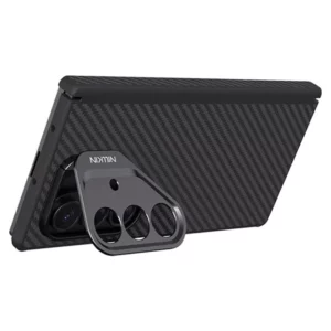 خرید گارد مگنتی کربنی کمرا استند فلزی Samsung Galaxy Z Fold 7 مارک نیلکین مدل CarboProp