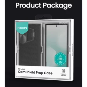 خرید گارد مگنتی کمرا استند فلزی قلم دار Samsung Galaxy Z Fold 7 مارک نیلکین مدل Camshield Prop