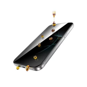 خرید گلس حریم شخصی iPhone 17 Pro Max مارک Green Lion مدل 9H Steve Privacy