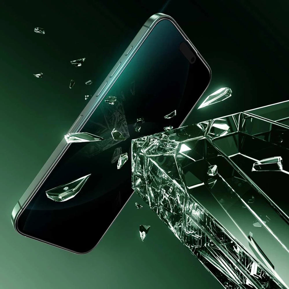 خرید گلس حریم شخصی iPhone 17 Pro مارک Green Lion مدل 9H Steve Privacy