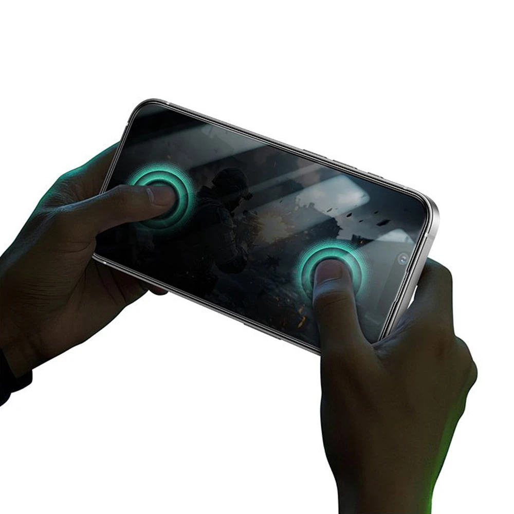 خرید گلس حریم شخصی iPhone 17 مارک Green Lion مدل 9H Steve Privacy