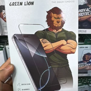 خرید گلس 3D Silicone Plus شفاف iPhone 17 Pro برند Green Lion