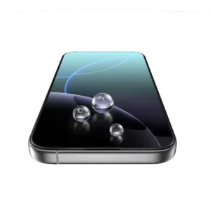 خرید گلس 3D Silicone Plus شفاف iPhone 17 برند Green Lion