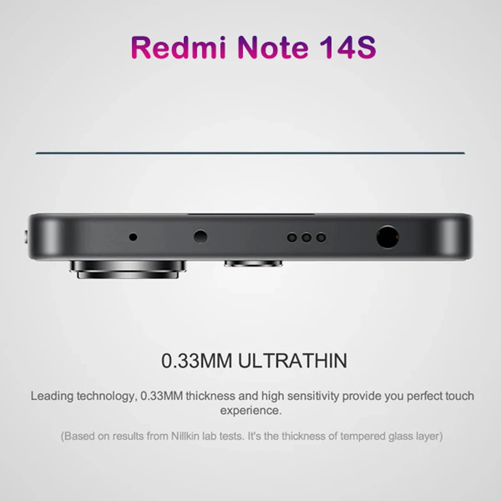 خرید گلس شیشه ای Xiaomi Redmi Note 14S مارک نیلکین مدل CP+PRO
