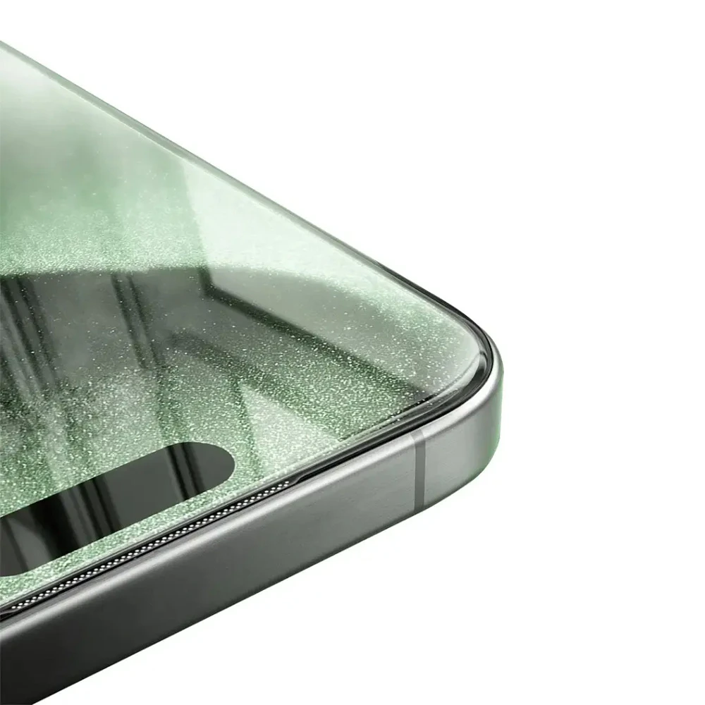 خرید گلس شیشه ای iPhone 17 Pro Max مارک Green Lion مدل 9H Steve HD