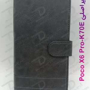 فلیپ کاور چرمی با درب مگنتی Xiaomi Poco X6 Pro