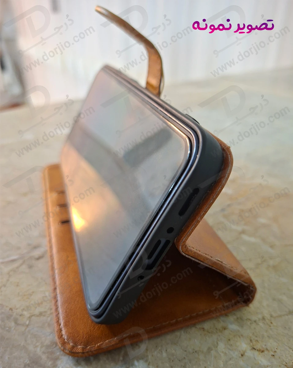 خرید فلیپ کاور چرمی با درب مگنتی Xiaomi Redmi Note 14 Pro 5G