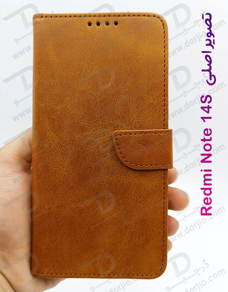 خرید فلیپ کاور چرمی با درب مگنتی Xiaomi Redmi Note 14S خرید فلیپ کاور چرمی با درب مگنتی Xiaomi Redmi Note 14S