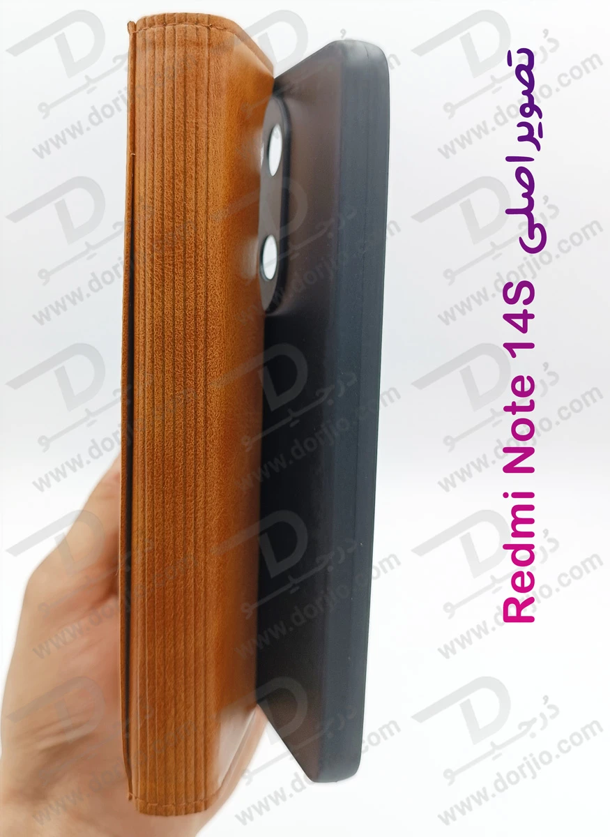 خرید فلیپ کاور چرمی با درب مگنتی Xiaomi Redmi Note 14S خرید فلیپ کاور چرمی با درب مگنتی Xiaomi Redmi Note 14S