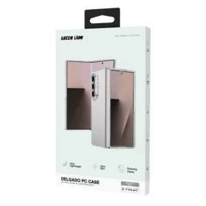 قاب Delgado تمام شفاف Samsung Galaxy Z Fold 7 مارک Green Lion