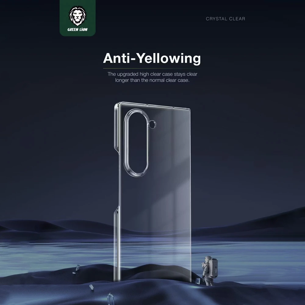 قاب Delgado تمام شفاف Samsung Galaxy Z Fold 7 مارک Green Lion قاب Delgado تمام شفاف Samsung Galaxy Z Fold 7 مارک Green Lion