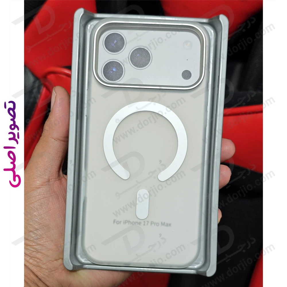 قاب مات مگ سیف iPhone 17 Pro Max مدل Matte Magsafe X مارک Green Lion