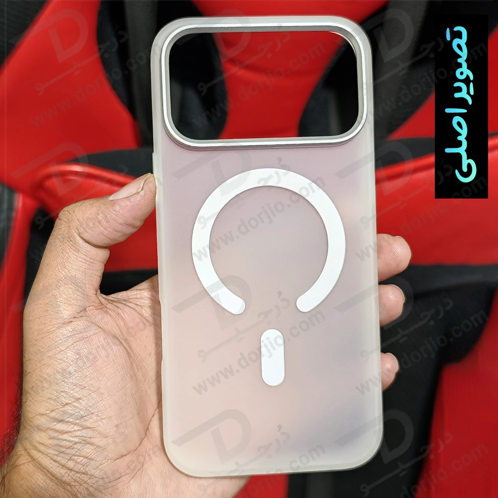 قاب مات مگ سیف iPhone 17 Pro Max مدل Matte Magsafe X مارک Green Lion