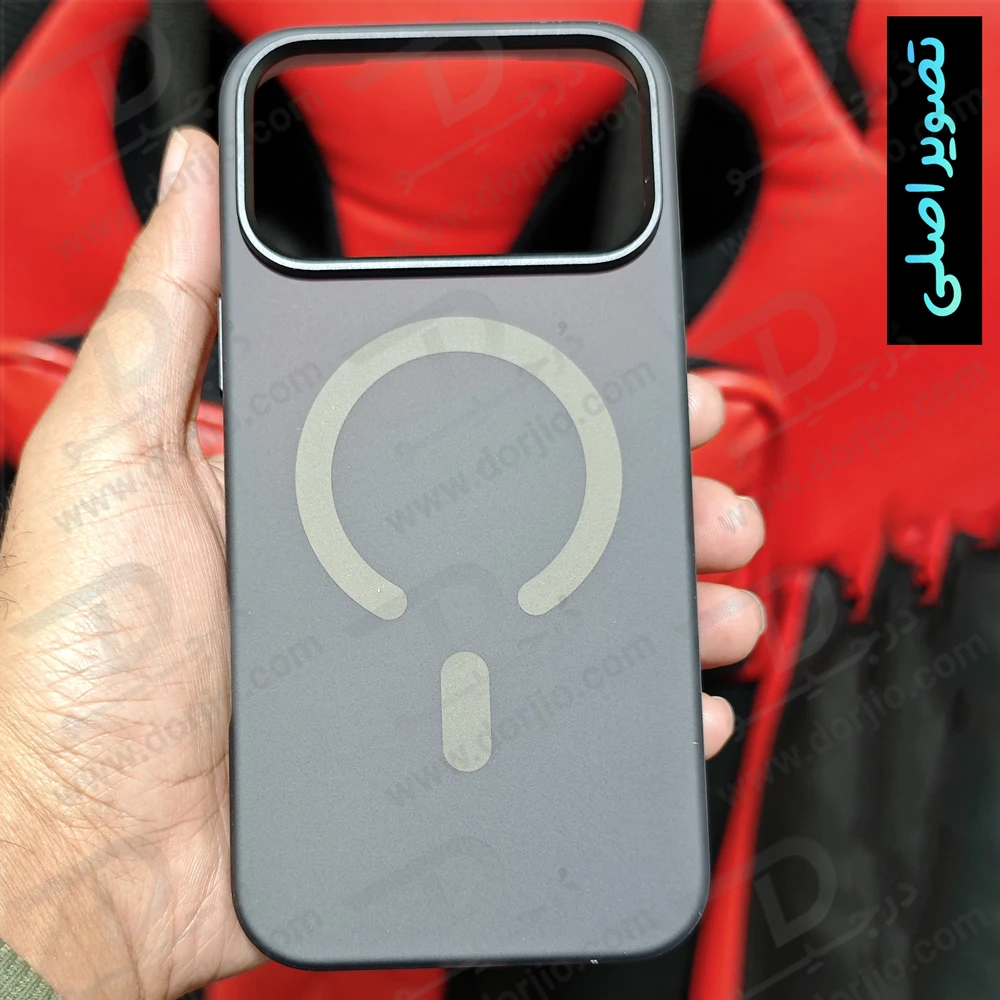 قاب مات مگ سیف iPhone 17 Pro Max مدل Matte Magsafe X مارک Green Lion