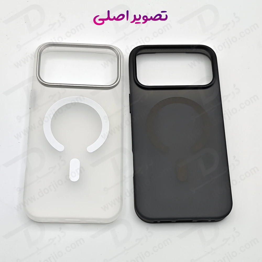 قاب مات مگ سیف iPhone 17 Pro مدل Matte Magsafe X مارک Green Lion