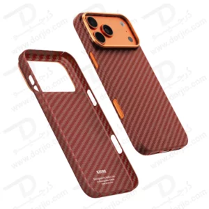 قاب محافظ فیبری iPhone 17 Pro مدل Keivlar مارک KZDOO