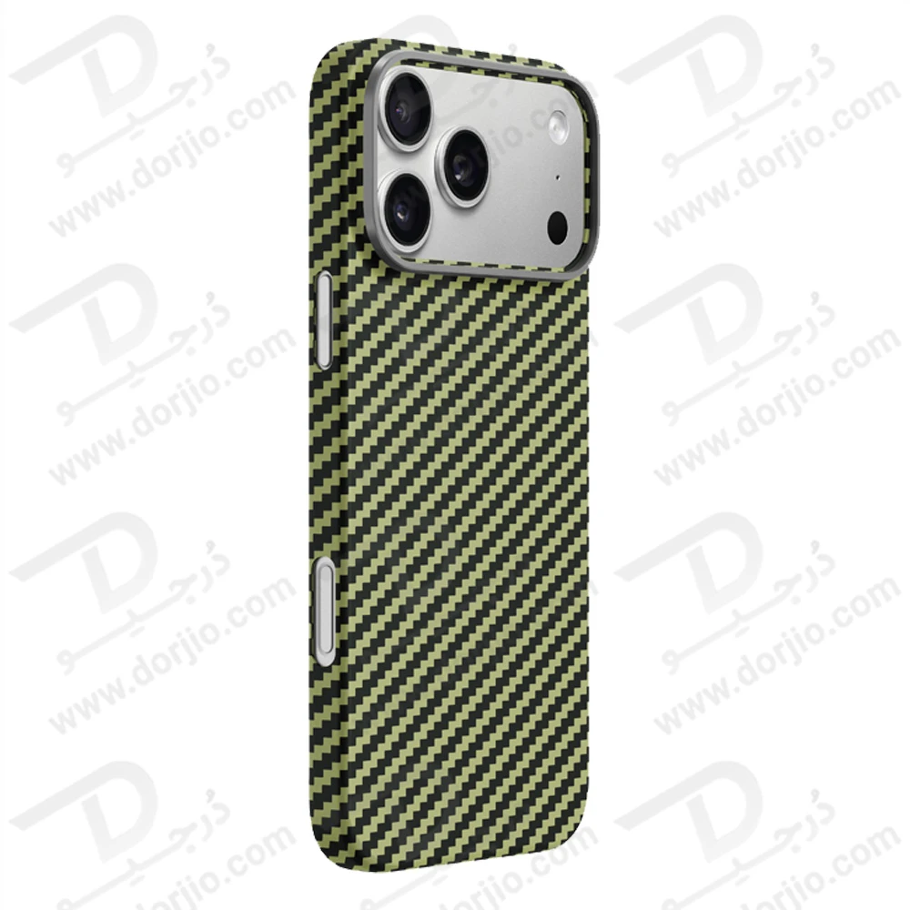 قاب محافظ فیبری iPhone 17 Pro مدل Keivlar مارک KZDOO