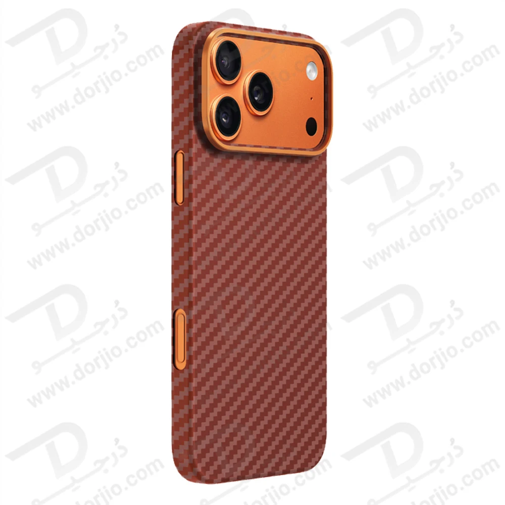 قاب محافظ فیبری iPhone 17 Pro مدل Keivlar مارک KZDOO