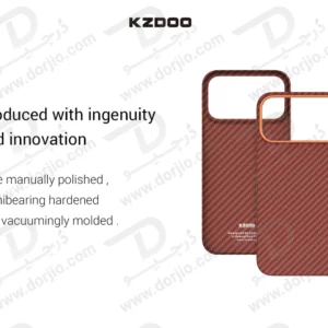 قاب محافظ فیبری iPhone 17 Pro مدل Keivlar مارک KZDOO