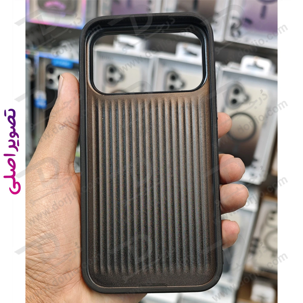 قاب چرمی iPhone 17 Pro Max مدل J-Case