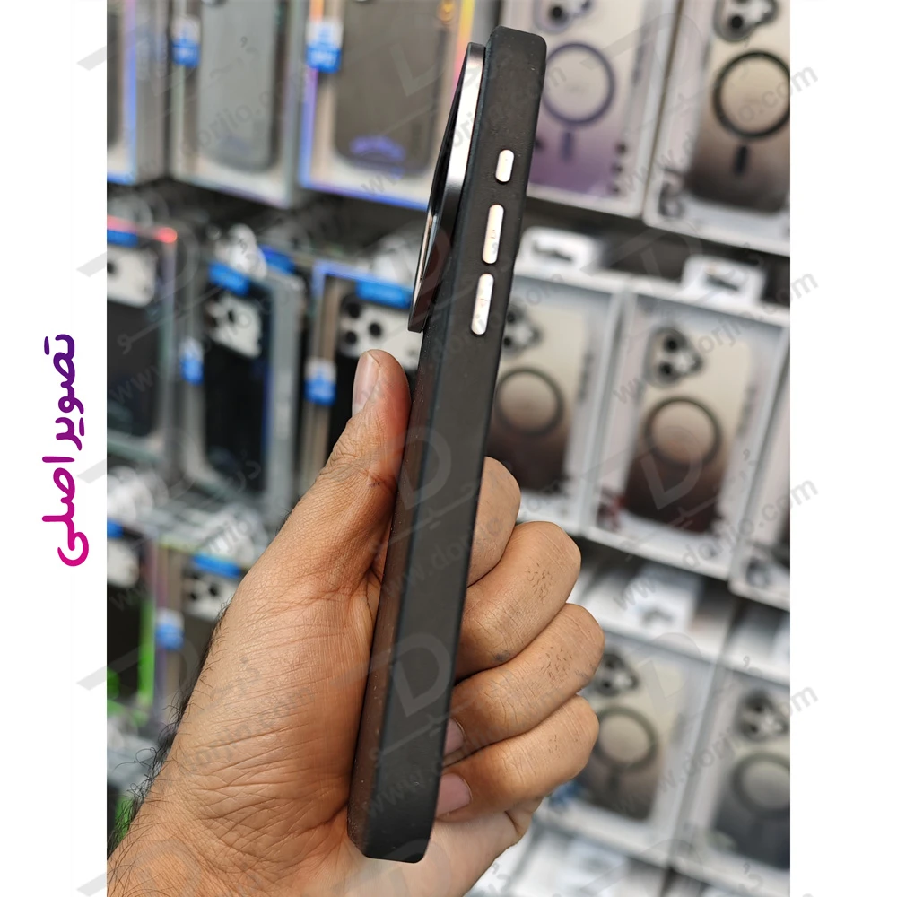 قاب چرمی iPhone 17 Pro مدل J-Case