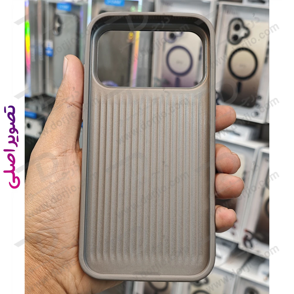 قاب چرمی iPhone 17 Pro مدل J-Case