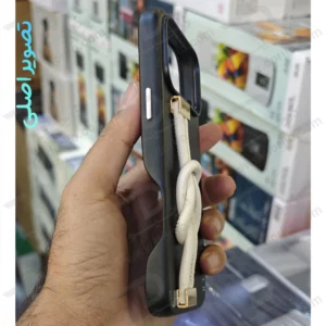 قاب چرمی بند دار iPhone 17 Pro Max مدل Polaris مارک Levelo
