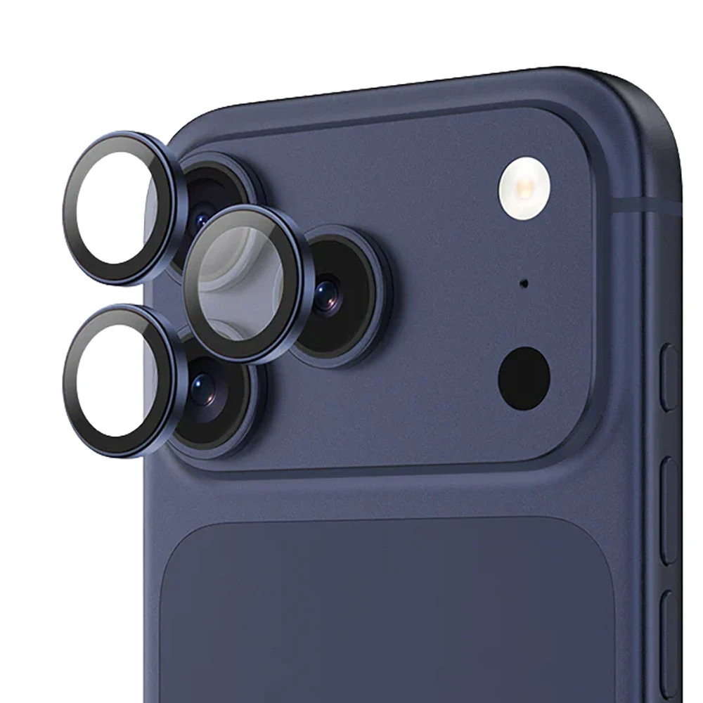 محافظ لنز دوربین رینگی iPhone 17 Pro مارک Green Lion مدل HD Plus Camera