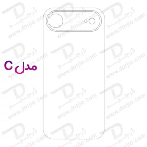نانو برچسب مات پشت گوشی iPhone 17 Air