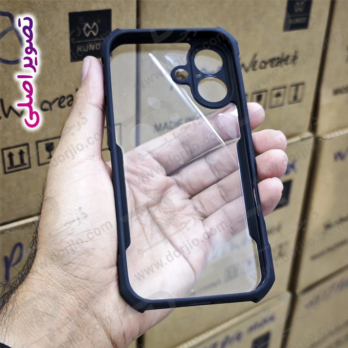 خرید کریستال شیلد شفاف iPhone 17 مارک XUNDD سری Beatle خرید کریستال شیلد شفاف iPhone 17 مارک XUNDD سری Beatle