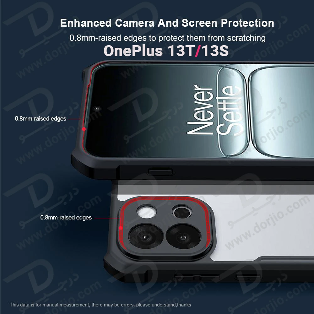 کریستال شیلد شفاف وان‌پلاس OnePlus 13S مارک XUNDD سری Beatle