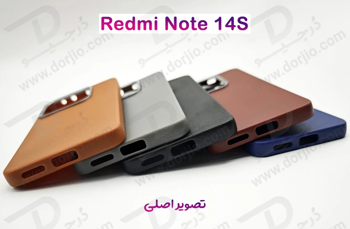 گارد ژله ای طرح چرم Xiaomi Redmi Note 14S