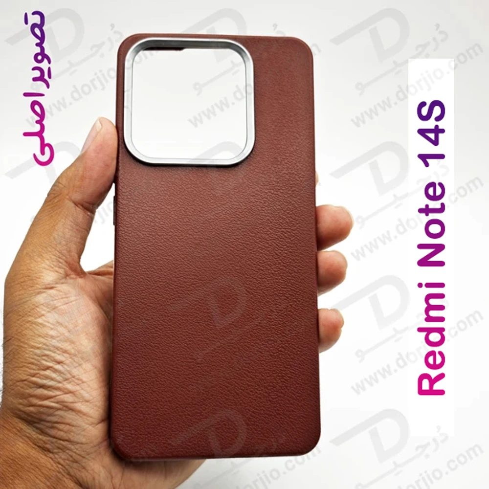 گارد ژله ای طرح چرم Xiaomi Redmi Note 14S