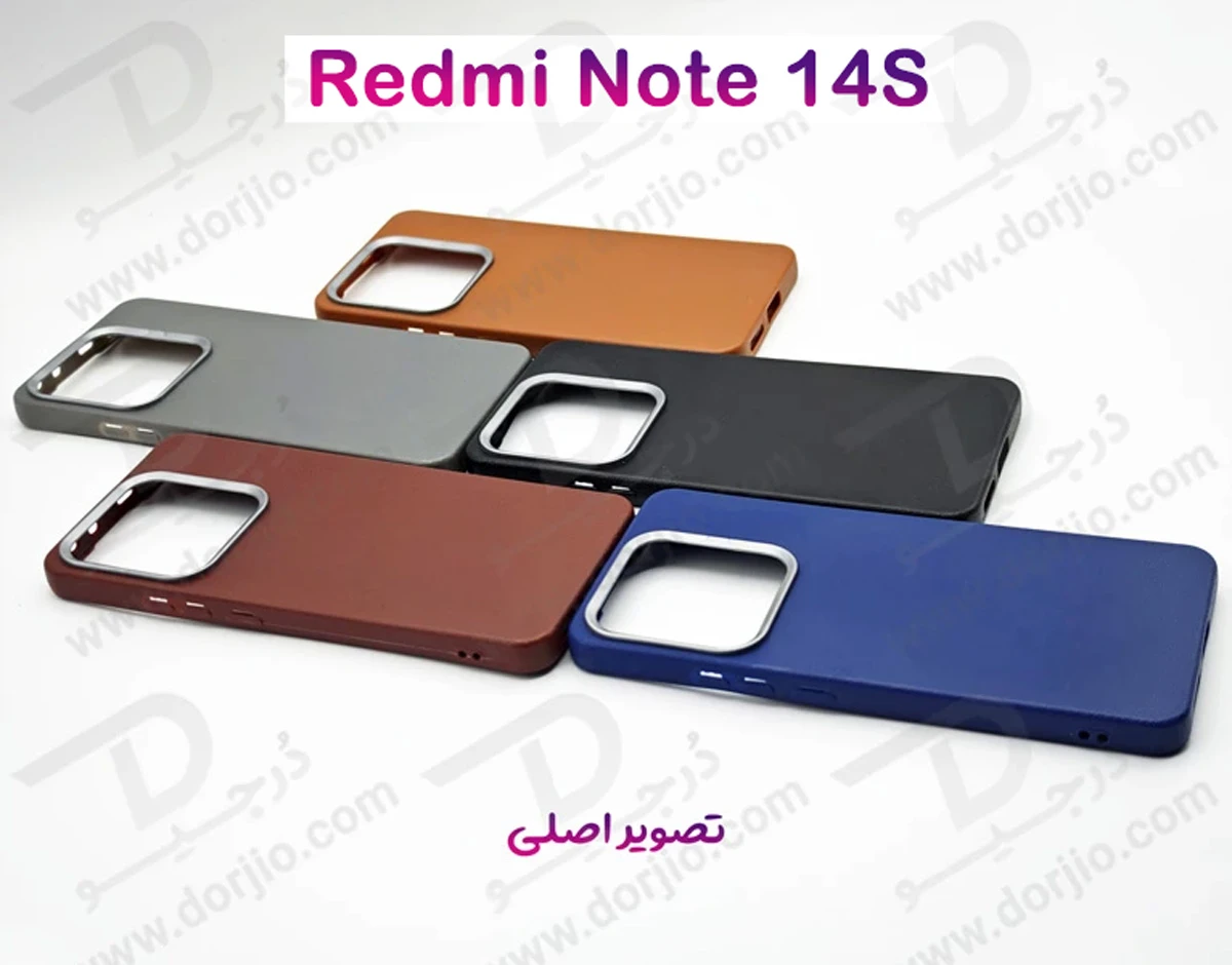گارد ژله ای طرح چرم Xiaomi Redmi Note 14S
